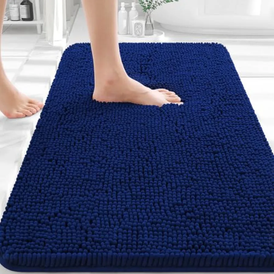 Bathroom Rugs 36x24 Extra Soft Absorbent Chenille Bath Rugs Rubber Backing Quick Dry Machine Washable Bath Mats for Bathroom Fl
Bathroom Rugs 36x24 Extra Soft Absorbent Chenille Bath Rugs Rubber Backing Quick Dry Machine Washable Bath Mats for Bathroom Fl