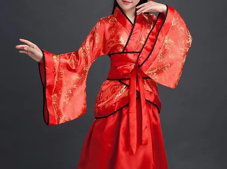 2026Hanfu Chinese silk robe Costume Girls Children Kimono China Traditional Vintage Ethnic Students Chorus Dance Costume
2026Hanfu Chinese silk robe Costume Girls Children Kimono China Traditional Vintage Ethnic Students Chorus Dance Costume