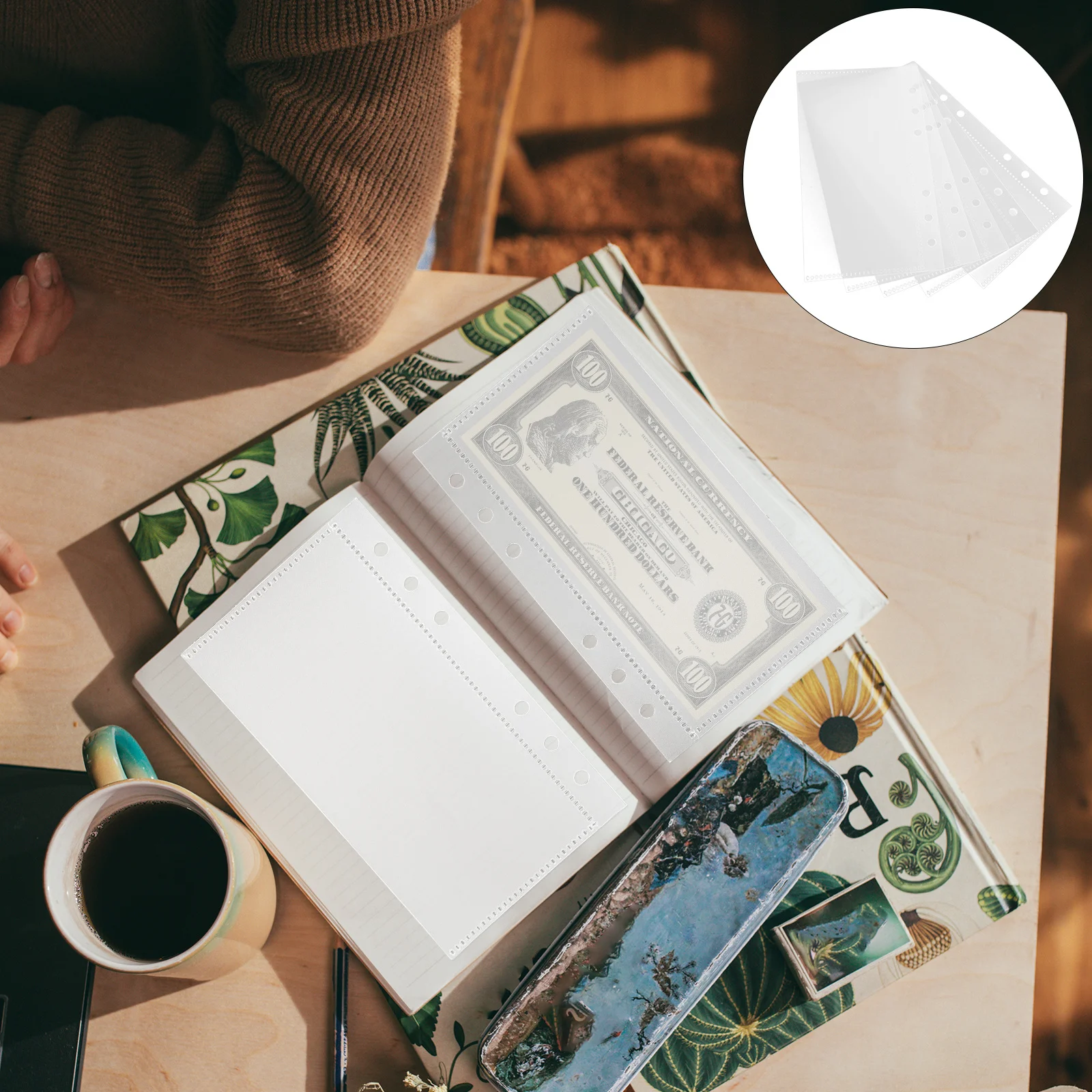 5pcs Pp Divider Pockets Replaceable Budget Binder Inserts Portable Loose Leaf Pocket Multi-Use Budget Book Accessories Reusable
5pcs Pp Divider Pockets Replaceable Budget Binder Inserts Portable Loose Leaf Pocket Multi-Use Budget Book Accessories Reusable