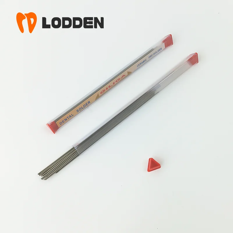 Dental Lab materials High Temperature Welding Rod NiCr Alloy For PFM Soldering LODDEN 1 Tube
Dental Lab materials High Temperature Welding Rod NiCr Alloy For PFM Soldering LODDEN 1 Tube