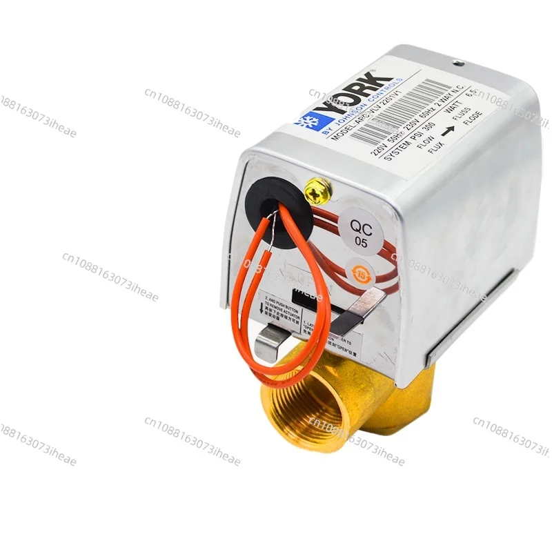 YORK electric two-way valve DN20 APC-VLV 2201V1 central air conditioning fan solenoid valve
YORK electric two-way valve DN20 APC-VLV 2201V1 central air conditioning fan solenoid valve
