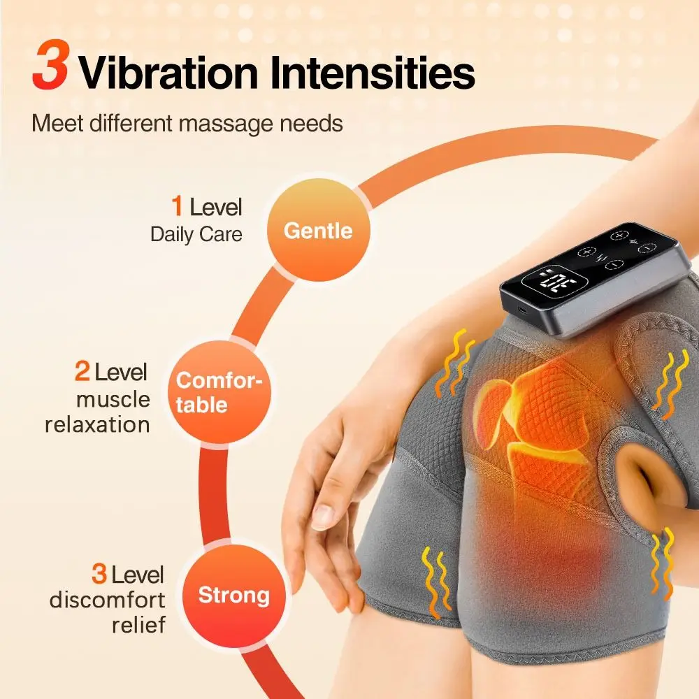 5 Gears Eletric Knee Massager Rechargeable Relief Fatigue Heat Knee Massage Brace Multifunction Knee Joint Massager
5 Gears Eletric Knee Massager Rechargeable Relief Fatigue Heat Knee Massage Brace Multifunction Knee Joint Massager