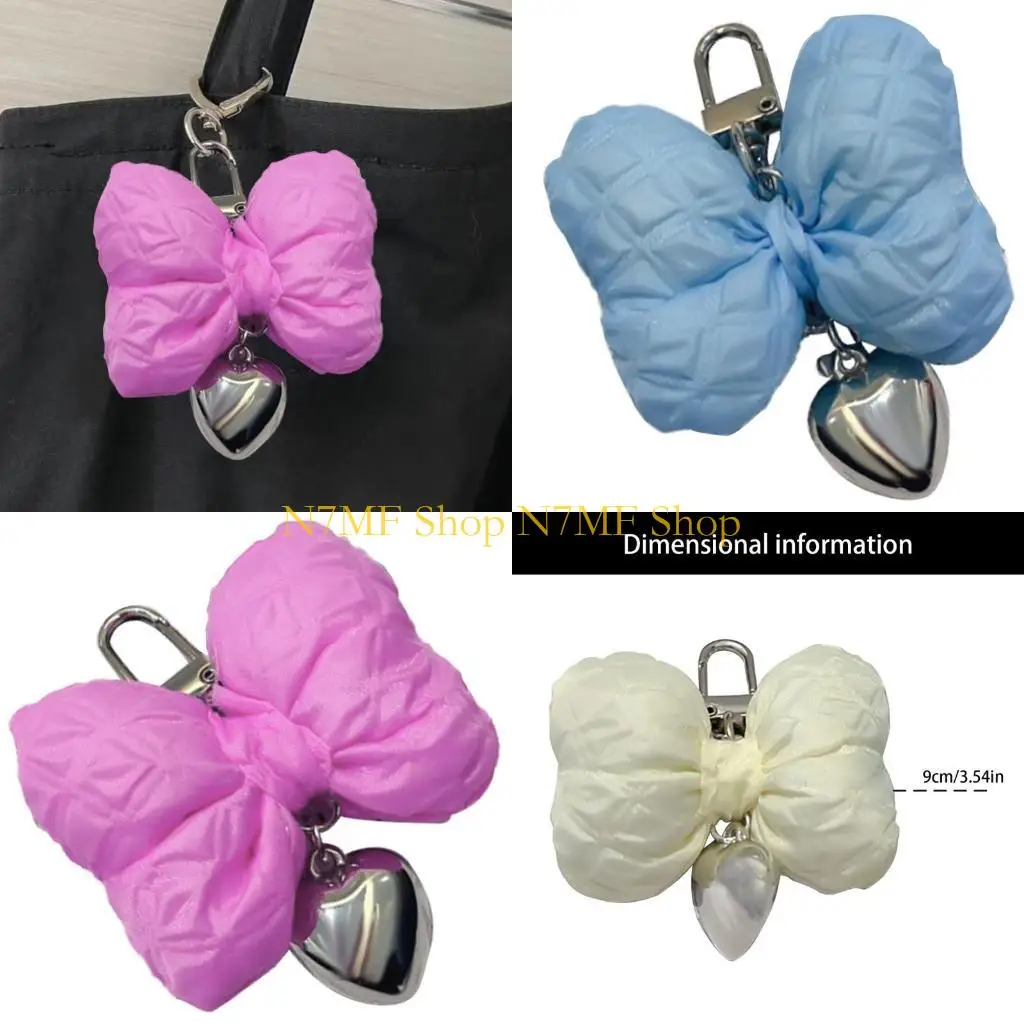 N7MF Stylish Keychain with Unique Heart shaped Charm Phone Chain Accessory for Lovers
N7MF Stylish Keychain with Unique Heart shaped Charm Phone Chain Accessory for Lovers