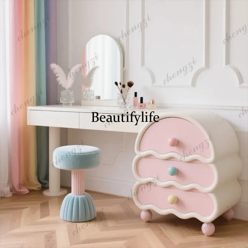 Drawer Storage Vanity Table French Aesthetic Modern Luxury Dressing Table Makeup Organizer Wooden Mesa De Maquillaje Furniture
Drawer Storage Vanity Table French Aesthetic Modern Luxury Dressing Table Makeup Organizer Wooden Mesa De Maquillaje Furniture