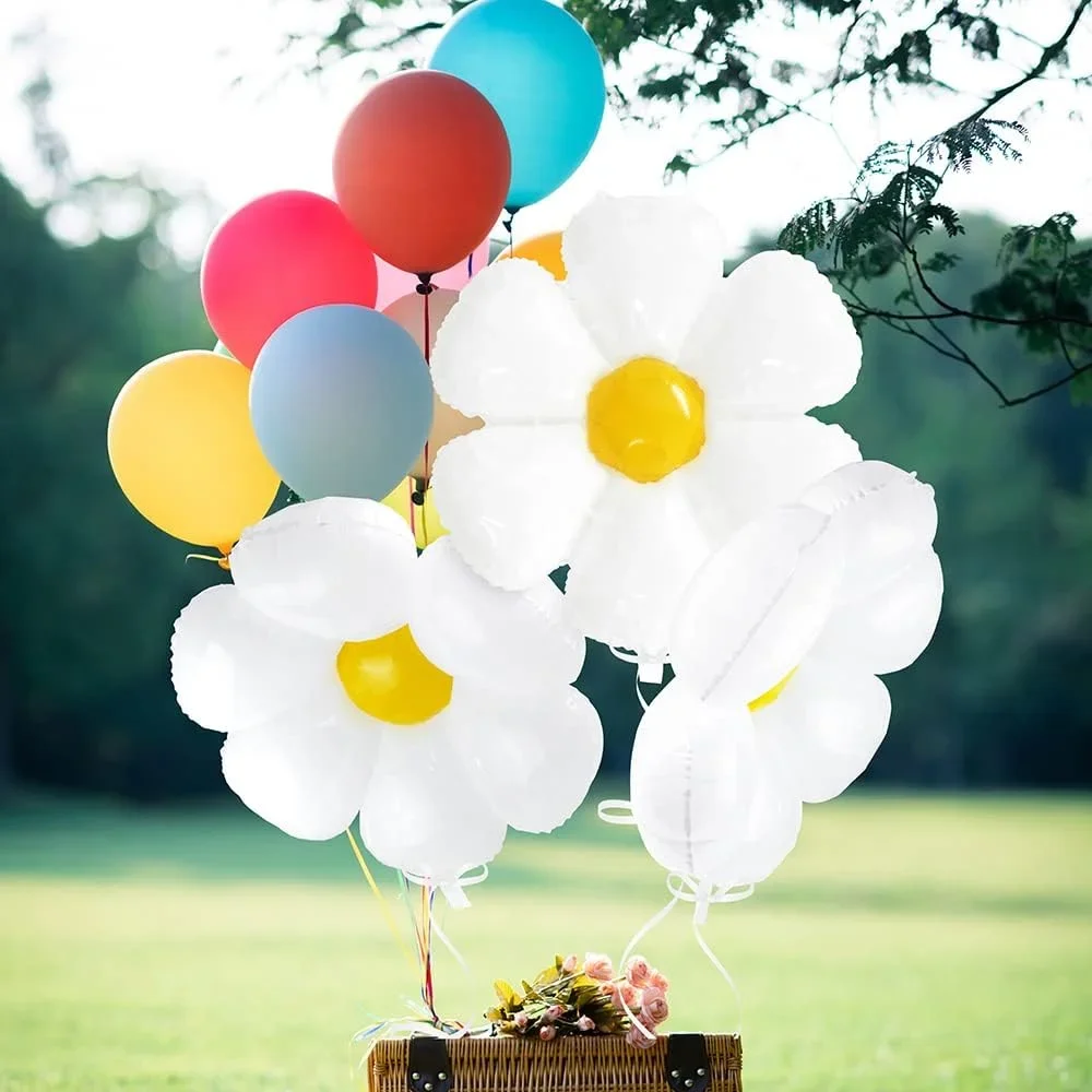 4D White Daisy Helium Balloon For Birthday Party Baby Shower Wedding Supplies Floral Flower Arch Wreath Supplies Decorations
4D White Daisy Helium Balloon For Birthday Party Baby Shower Wedding Supplies Floral Flower Arch Wreath Supplies Decorations