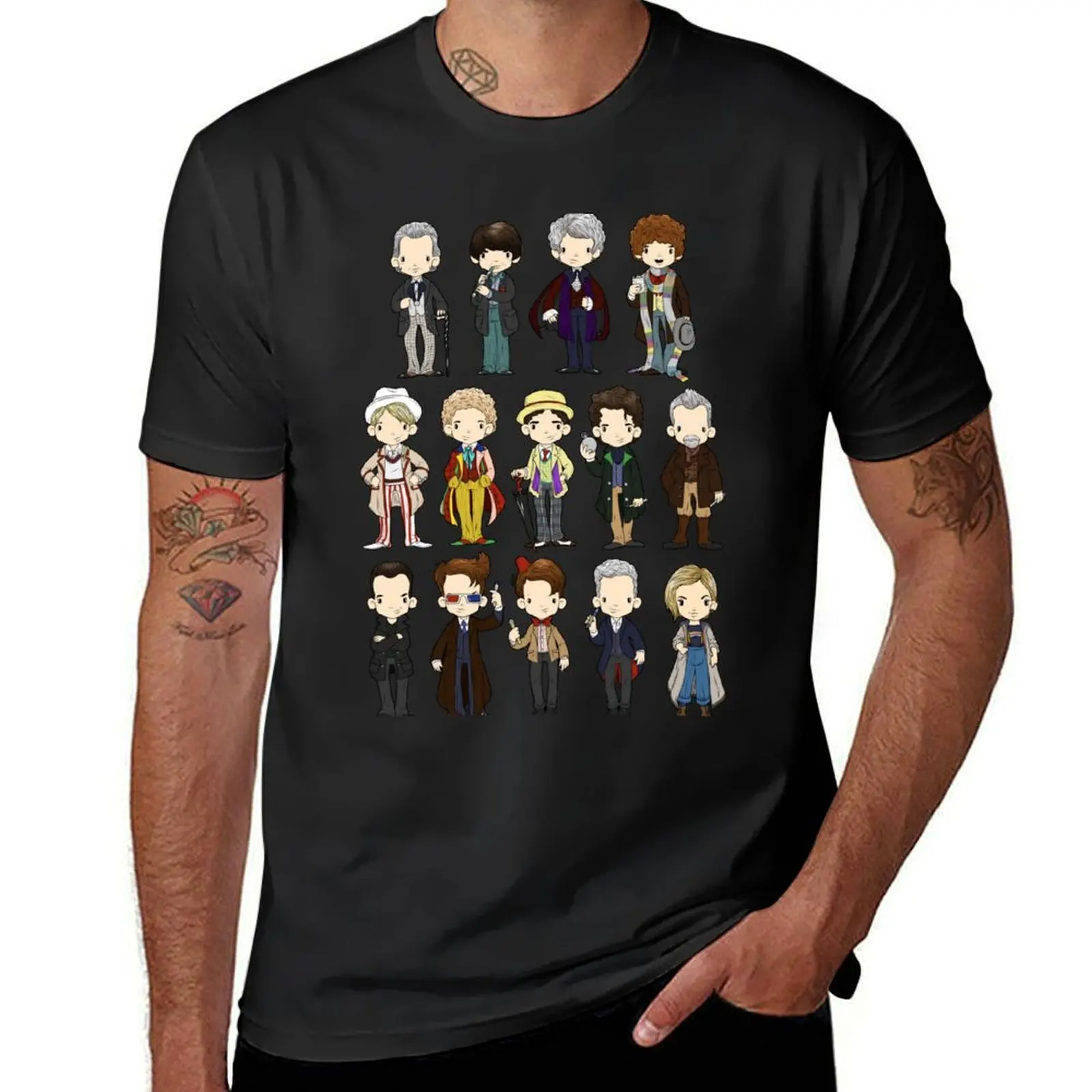 Doctors 1-13 T-Shirt anime anime clothes boys animal print blanks T-shirt men
Doctors 1-13 T-Shirt anime anime clothes boys animal print blanks T-shirt men