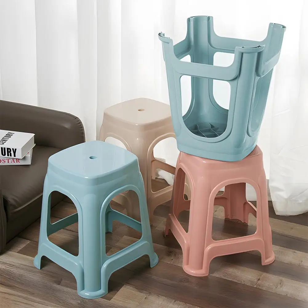 School Chair, Anti-slip Solid Color Plastic High Stool, Hole Design Dining Table Chair (2Pcs Pink, 2Pcs Light Blue, 2Pcs Khaki)
School Chair, Anti-slip Solid Color Plastic High Stool, Hole Design Dining Table Chair (2Pcs Pink, 2Pcs Light Blue, 2Pcs Khaki)