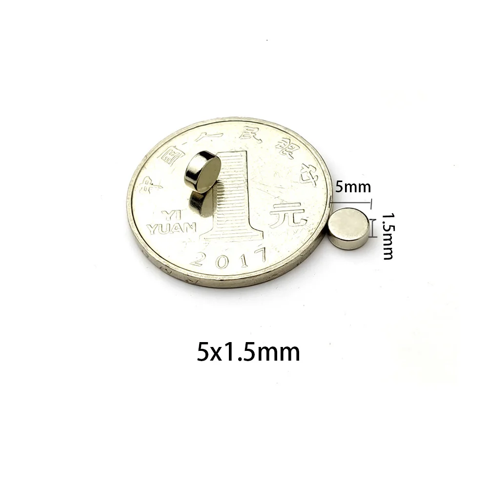 N35 5x1 5x1.5 5x2 5x3 Round Mini Round Magnet Powerful Neodymium Toy 5*1 Rare Earth Magnets Search Magnets Fridge DIY Factory
N35 5x1 5x1.5 5x2 5x3 Round Mini Round Magnet Powerful Neodymium Toy 5*1 Rare Earth Magnets Search Magnets Fridge DIY Factory