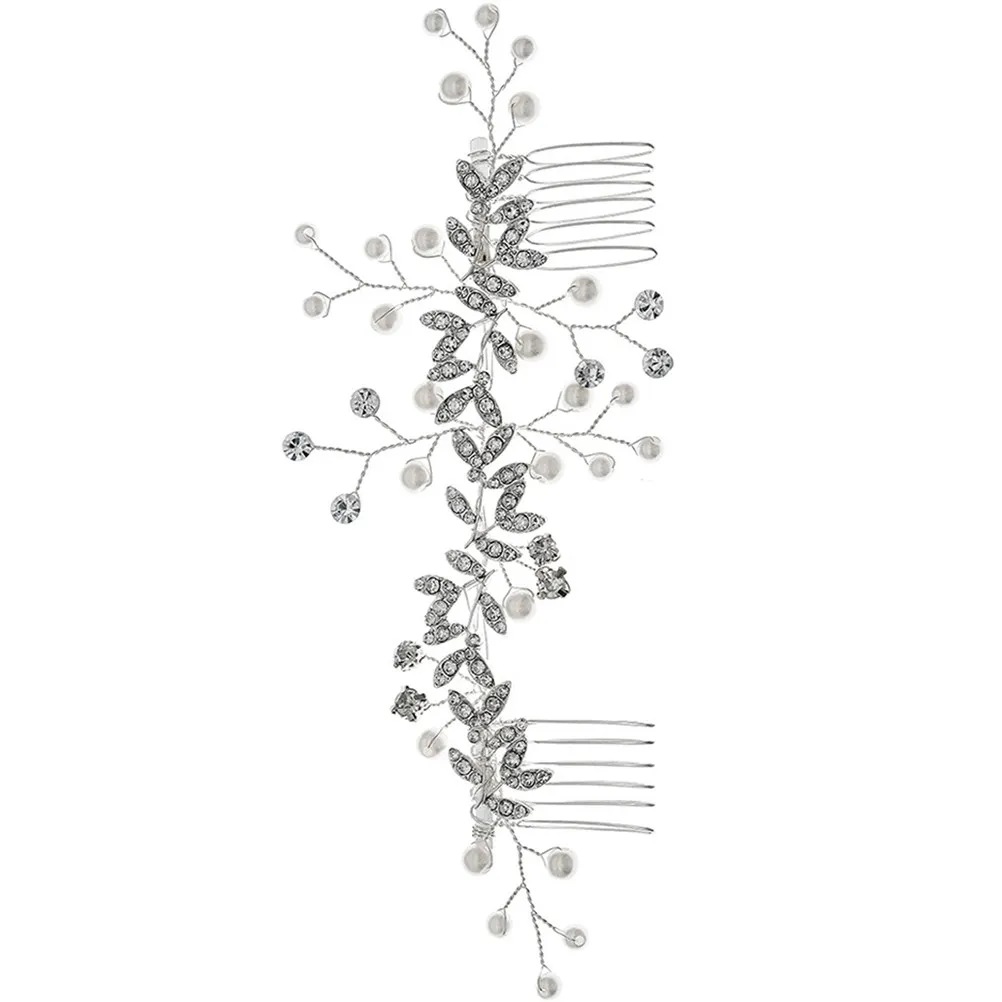 Pearl Rhinestone Hair Comb Bridal Wedding Hairpiece Bride Accessories for Banquet Party Bridal Hair Comb Bride Accessories
Pearl Rhinestone Hair Comb Bridal Wedding Hairpiece Bride Accessories for Banquet Party Bridal Hair Comb Bride Accessories