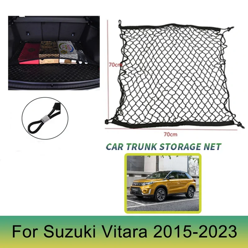 4 крючка для Suzuki Vitara LY 2016 2018 2015-2023 2022, прочная нейлоновая сетка для груза, эластичные автомобильные аксессуары
4 крючка для Suzuki Vitara LY 2016 2018 2015-2023 2022, прочная нейлоновая сетка для груза, эластичные автомобильные аксессуары