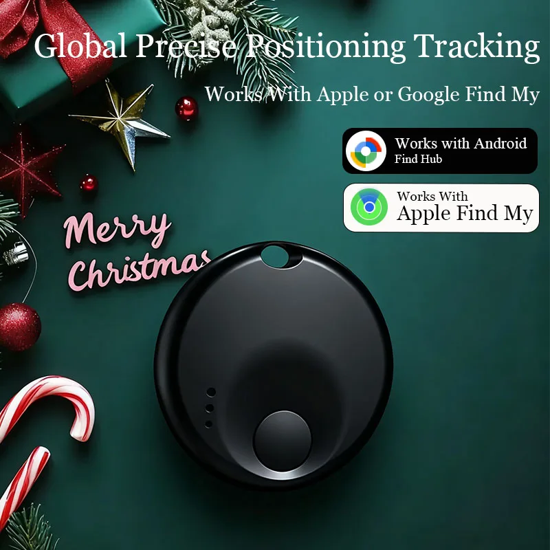 Dual-system Smart Tracker with iOS or Android Find My Position Locator Air Tag Keys wallet Finder Christmas Gift
Dual-system Smart Tracker with iOS or Android Find My Position Locator Air Tag Keys wallet Finder Christmas Gift