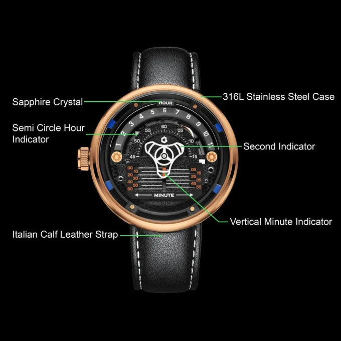 Independent watchmaking niche super luminous creative vertical display points automatic sapphire mechanical watch
Independent watchmaking niche super luminous creative vertical display points automatic sapphire mechanical watch