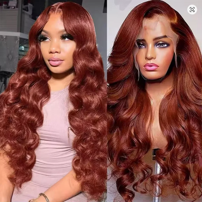 16-32 inch Body Wave Wigs13x4HD Lace Frontal Wigs Reddish Brown Colored Wigs HD Transparent Lace Front Human Hair Wigs For Woman
16-32 inch Body Wave Wigs13x4HD Lace Frontal Wigs Reddish Brown Colored Wigs HD Transparent Lace Front Human Hair Wigs For Woman