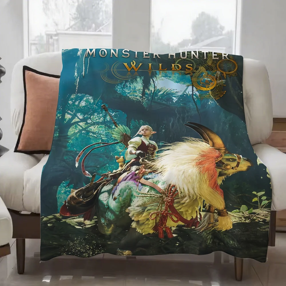 Game Monster Hunter Wilds Blanket Design Lightweight For Dorms, Naps, Living Room, Office,Sofa,All-Season
Game Monster Hunter Wilds Blanket Design Lightweight For Dorms, Naps, Living Room, Office,Sofa,All-Season