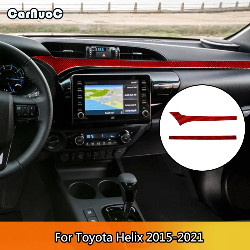 Dashboard Navigation Upper Frame Carbon Fiber Interior Red Stickers For Toyota Hilux 2015 2016 2017 2018 2019 2020 2021
Dashboard Navigation Upper Frame Carbon Fiber Interior Red Stickers For Toyota Hilux 2015 2016 2017 2018 2019 2020 2021