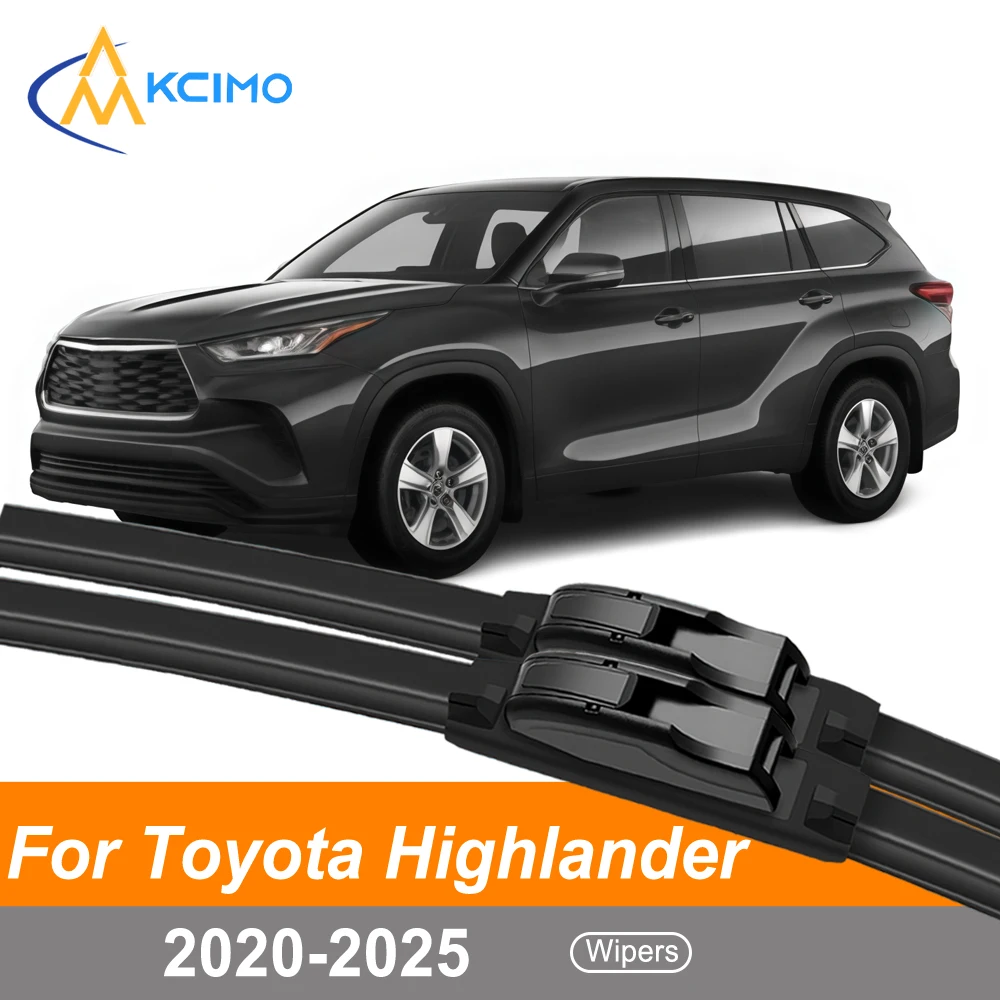 Front Windshield Wiper Blade Set For Toyota Highlander XU70 2020-2025 All-Season Rubber Streak-Free Cleaning Wipers (Pair of 2)
Front Windshield Wiper Blade Set For Toyota Highlander XU70 2020-2025 All-Season Rubber Streak-Free Cleaning Wipers (Pair of 2)