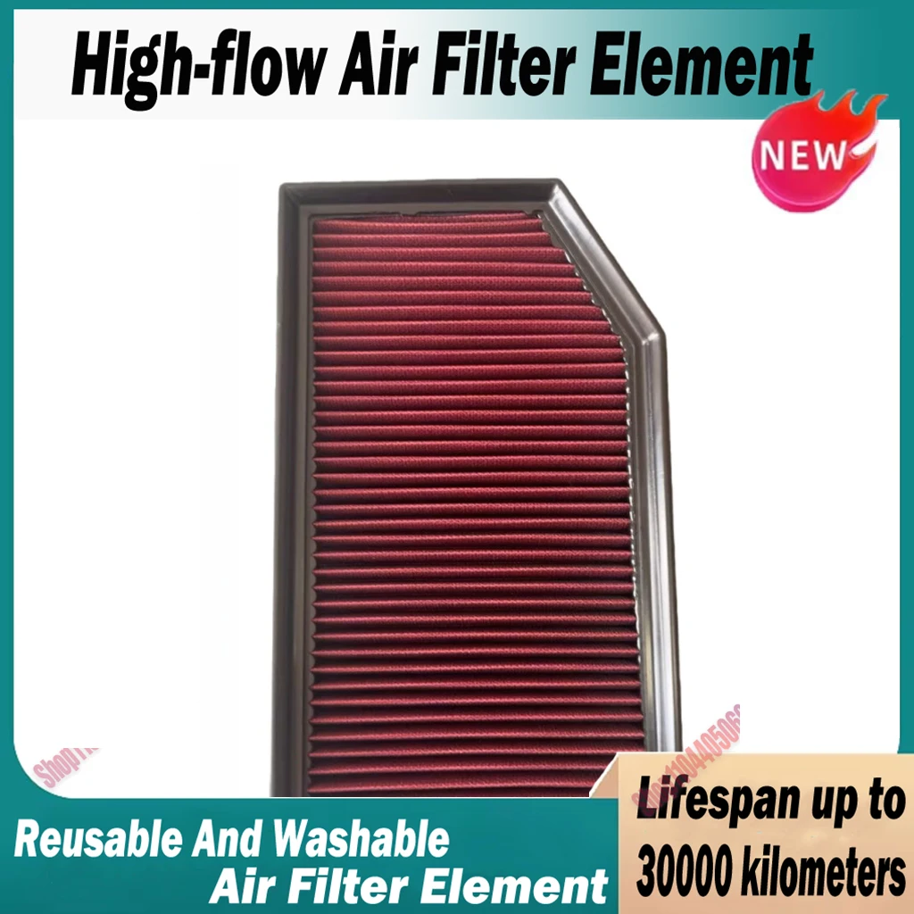 Car High Flow Air Filter for JEEP WRANGLER IV JL 2.0T JL72 JL74 2017/GLADIATOR JT 3.6L 2019-2023 68257030AA Washable Reusable
Car High Flow Air Filter for JEEP WRANGLER IV JL 2.0T JL72 JL74 2017/GLADIATOR JT 3.6L 2019-2023 68257030AA Washable Reusable