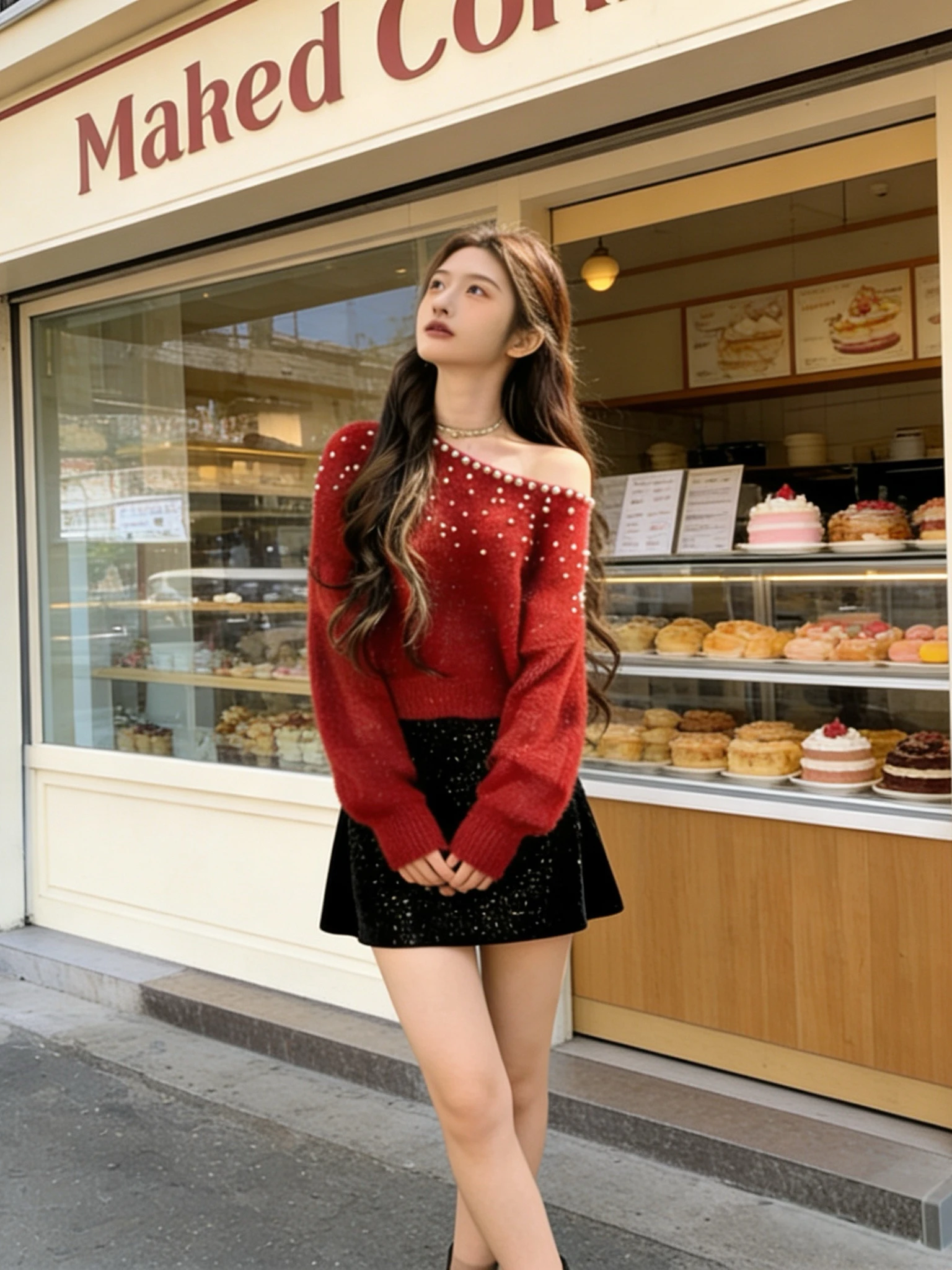 Sexy Knitted Pearl Sweater Women's oulder Bared Long Sve Warm Top Versatile ort Sle Pure Color Daily Wear for Young ...
Sexy Knitted Pearl Sweater Women's oulder Bared Long Sve Warm Top Versatile ort Sle Pure Color Daily Wear for Young ...