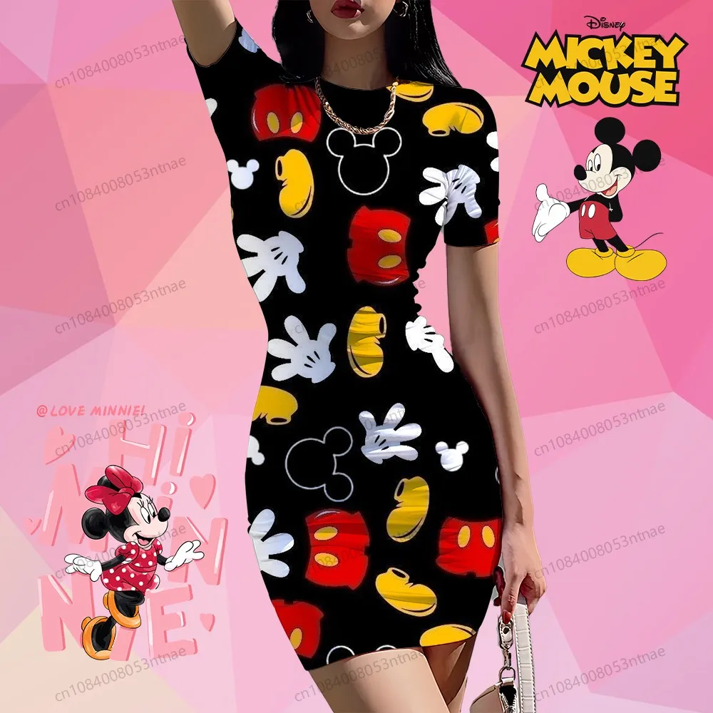 Fashion 2025 New 3D Print Disney Mickey Mouse Leisure Women's Hip Dress Kawaii Elegant Gown Cartoon Y2k Clothes Womens Dresses
Fashion 2025 New 3D Print Disney Mickey Mouse Leisure Women's Hip Dress Kawaii Elegant Gown Cartoon Y2k Clothes Womens Dresses