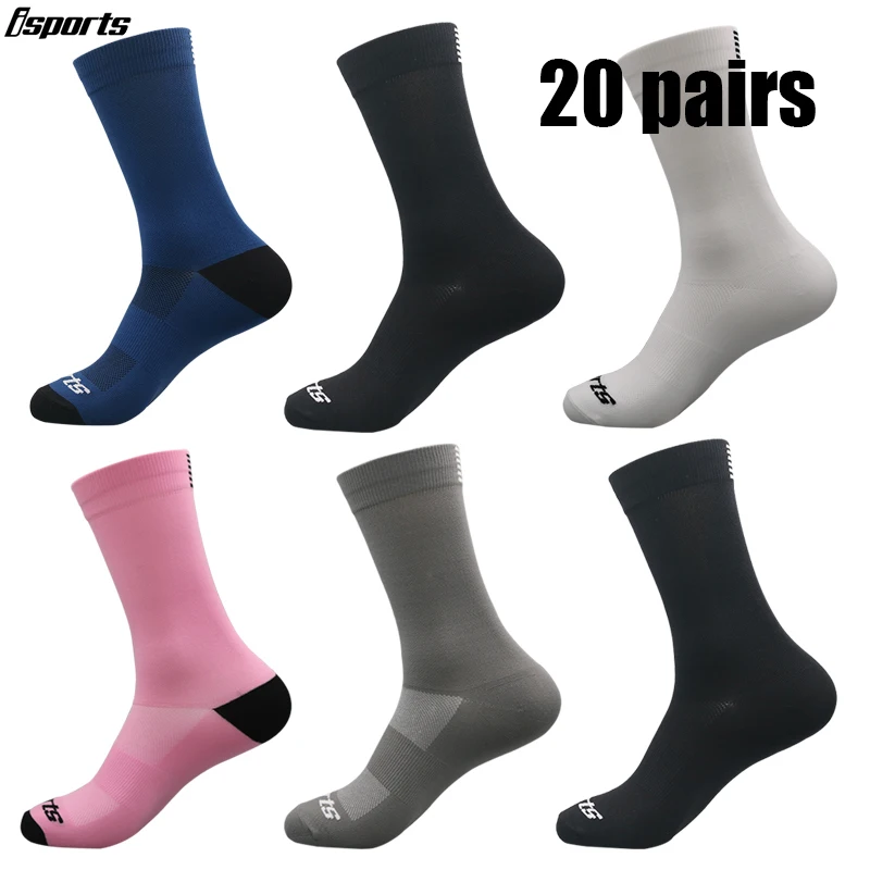 20 Pairs New High Quality Cycling Socks Professional isports Sport Road Bicycle Socks Breathable Outdoor Bike Socks
20 Pairs New High Quality Cycling Socks Professional isports Sport Road Bicycle Socks Breathable Outdoor Bike Socks