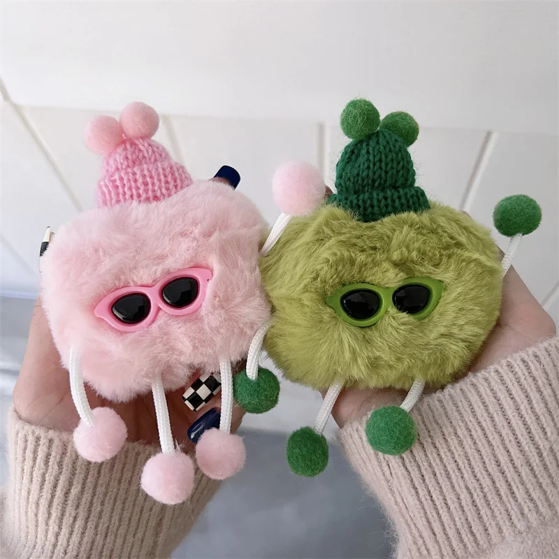 Designer Cute Furry Soft Headphone Cover Protective case Anti-drop shell For Airpods 1 2 3 Pro
Designer Cute Furry Soft Headphone Cover Protective case Anti-drop shell For Airpods 1 2 3 Pro
