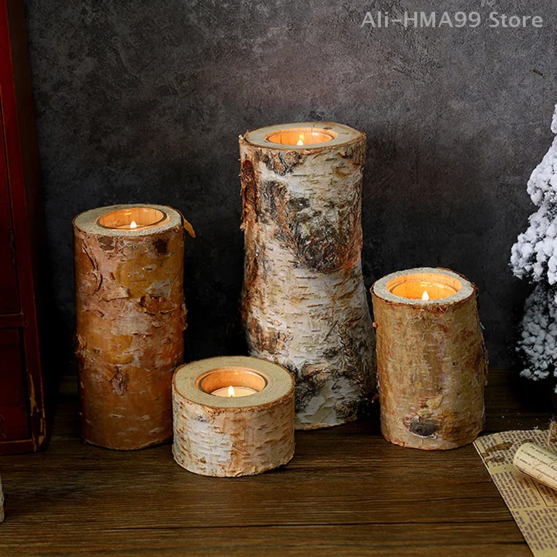 1PC Nordic Natural Birch Candlestick Festival Decoration Party Wedding Gift Russian Day Natural Atmosphere Candle Holder Decor
1PC Nordic Natural Birch Candlestick Festival Decoration Party Wedding Gift Russian Day Natural Atmosphere Candle Holder Decor
