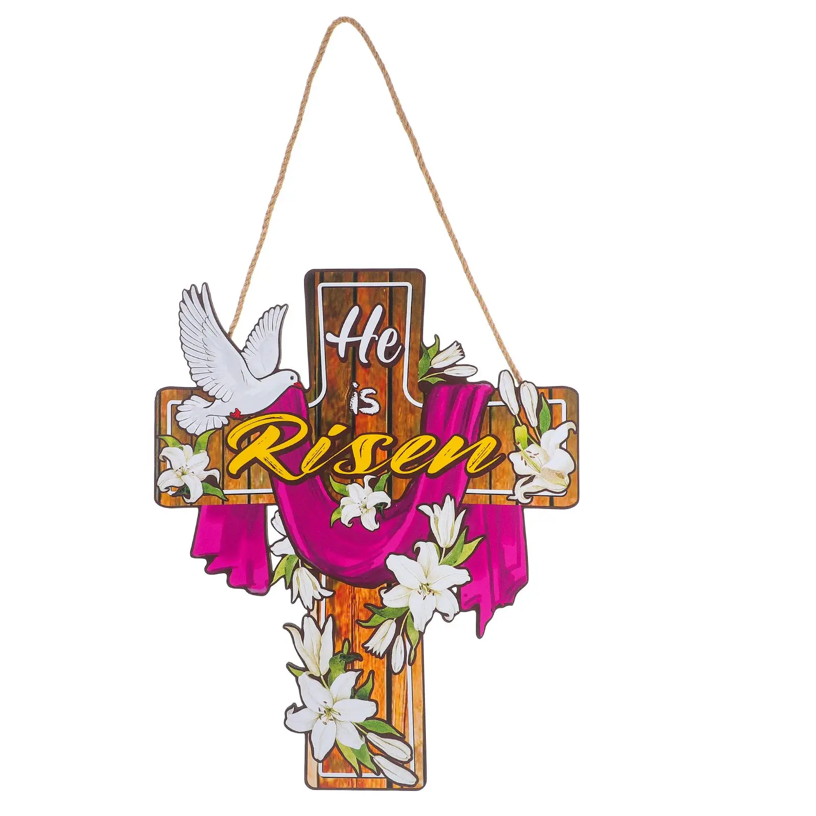 Elegant Door Hanging Wood Spring Wall Decor Religious Easter Outdoor Decorations Versatile Use Easy
Elegant Door Hanging Wood Spring Wall Decor Religious Easter Outdoor Decorations Versatile Use Easy