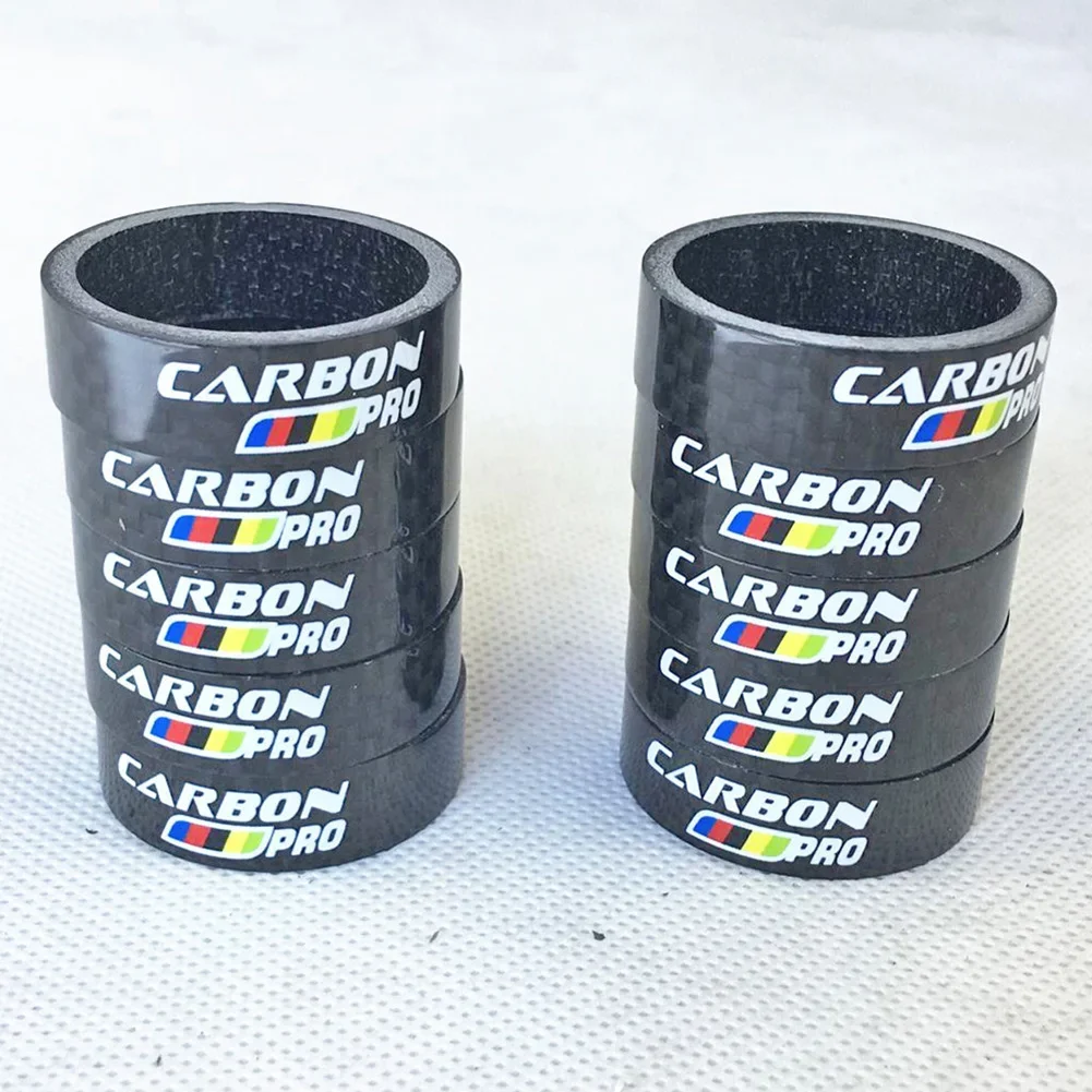 5Pcs Carbon Fiber Bicycle Headset Front Fork Spacers MTB Road Bike Headset Handlebar Washer Ring 28.6mm Bike Accessories Parts
5Pcs Carbon Fiber Bicycle Headset Front Fork Spacers MTB Road Bike Headset Handlebar Washer Ring 28.6mm Bike Accessories Parts