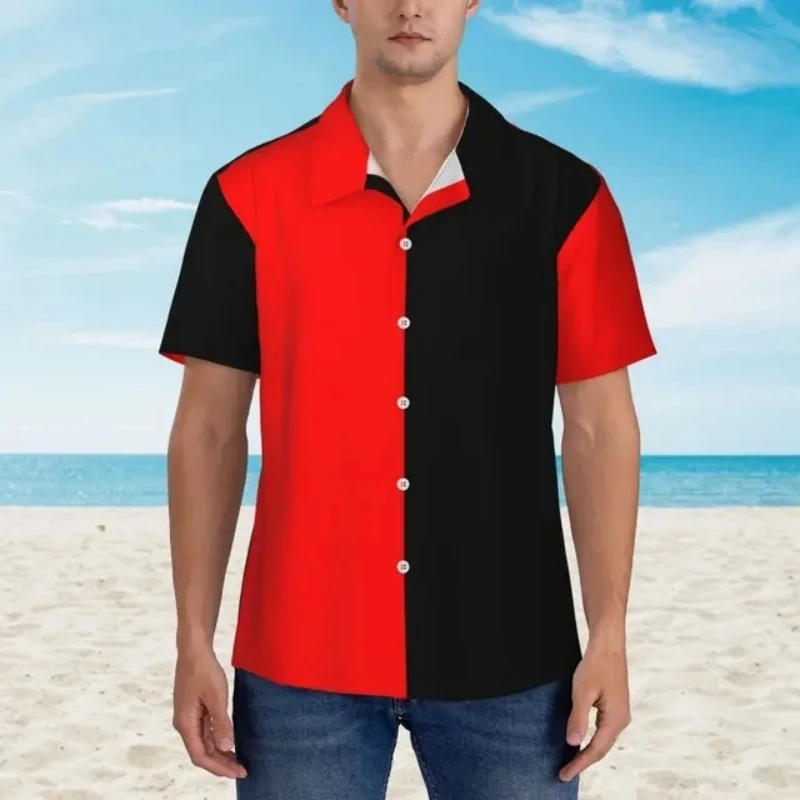 Гавайская пляжная приталенная рубашка красного и зеленого цвета с вертикальным дизайном, мужская повседневная ретро-рубашка с цветочным рисунком и 3D рисунком
Гавайская пляжная приталенная рубашка красного и зеленого цвета с вертикальным дизайном, мужская повседневная ретро-рубашка с цветочным рисунком и 3D рисунком