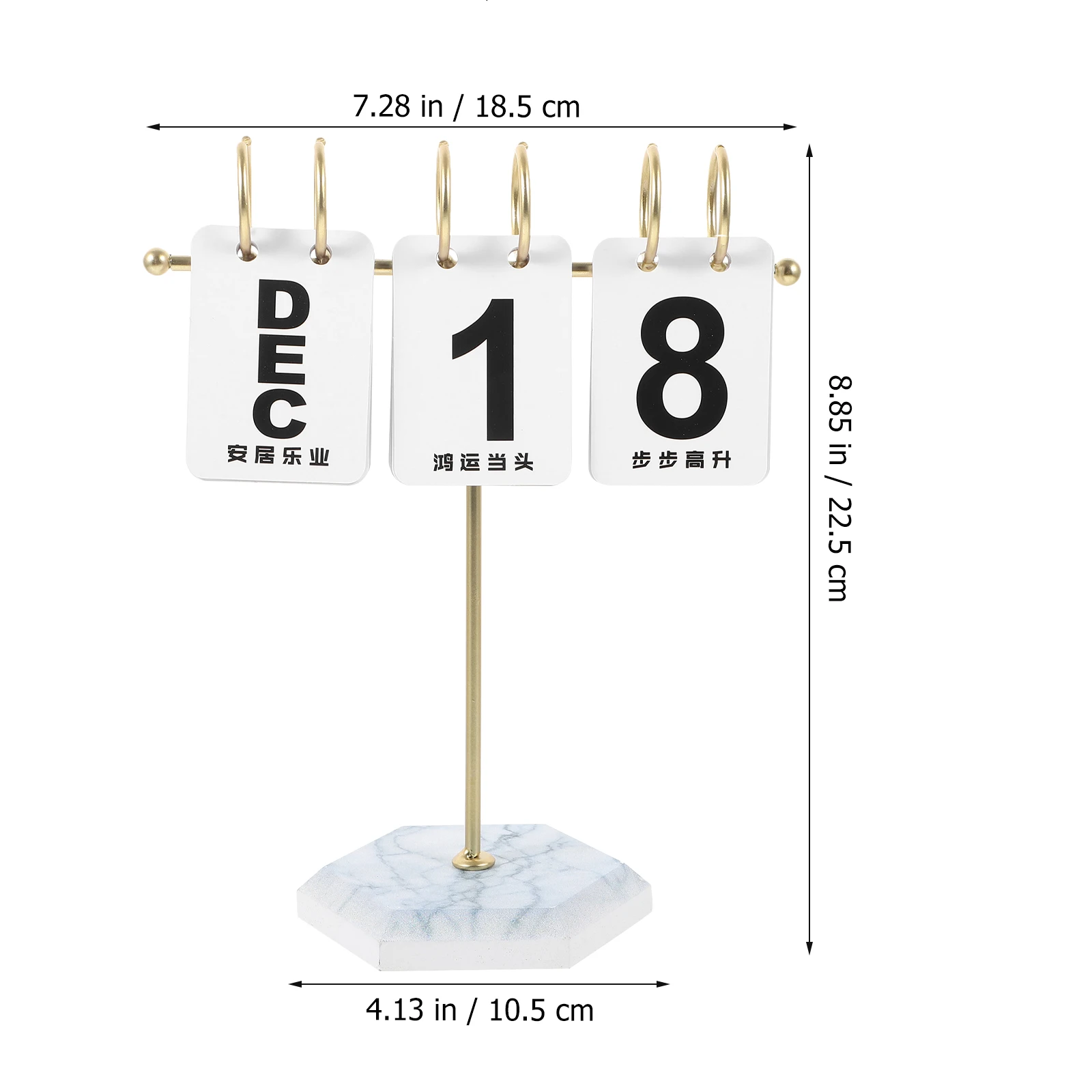 Flip Calendar Standing Desktop Daily Office Flipping Accessories for Retro Decor
Flip Calendar Standing Desktop Daily Office Flipping Accessories for Retro Decor
