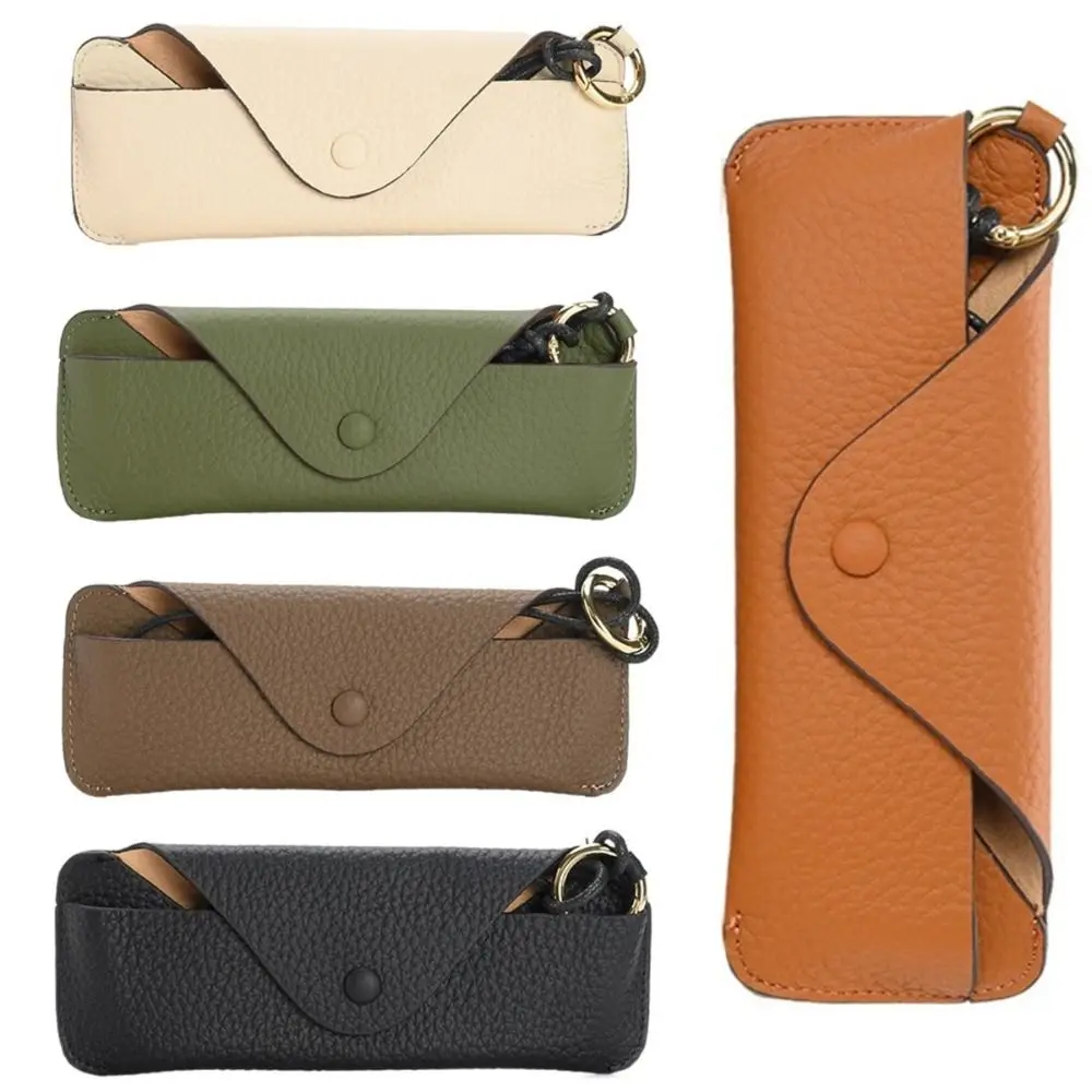 Portable Genuine Leather Glasses Case Handmade Retro Glasses Storage Box Cowhide Leather with Lanyard Sun Glasses Spectacle Case
Portable Genuine Leather Glasses Case Handmade Retro Glasses Storage Box Cowhide Leather with Lanyard Sun Glasses Spectacle Case