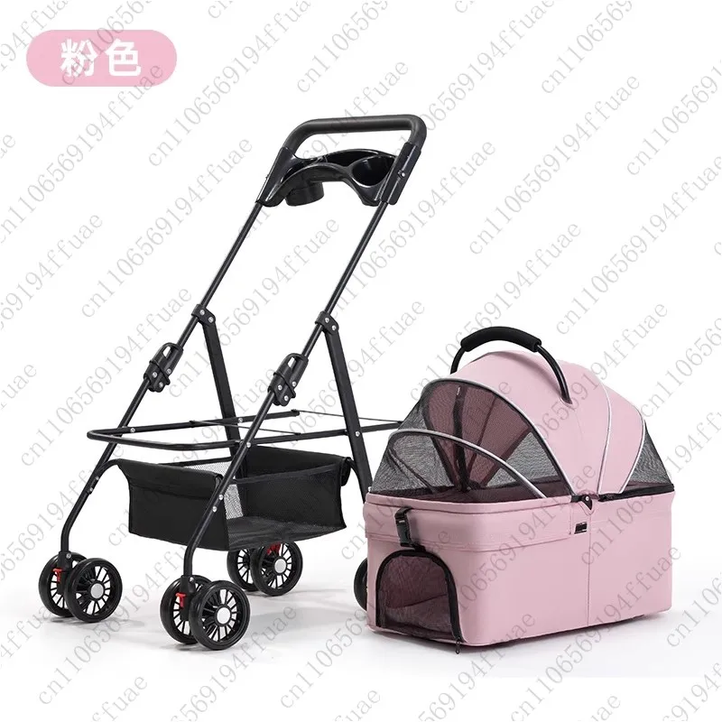 Pet Stroller Dog Cat Outing Small Pet Dog Car Lightweight Detachable Cage Foldable Handcart
Pet Stroller Dog Cat Outing Small Pet Dog Car Lightweight Detachable Cage Foldable Handcart