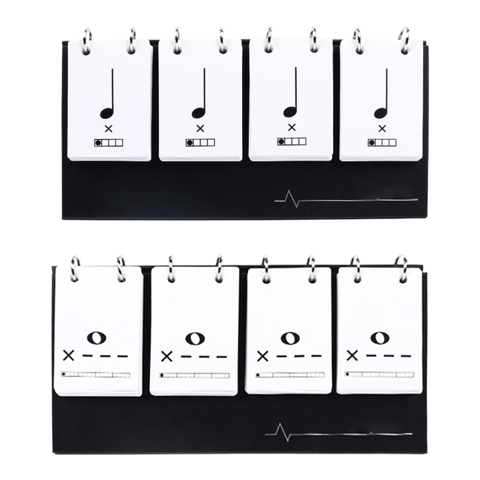 Rhythm Practice Card Turnable Pages Educational Music Sheet Stable Musical Notation Card for Beginners Musical Instrument Drum
Rhythm Practice Card Turnable Pages Educational Music Sheet Stable Musical Notation Card for Beginners Musical Instrument Drum