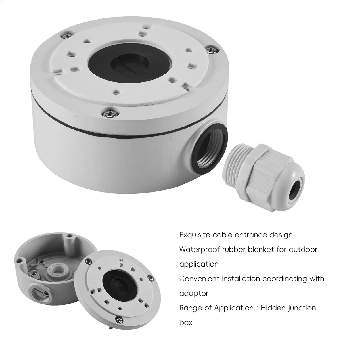 A46U Bracket DS-1280ZJ-XS for DS-2CD2042WD-I DS-2CD2085FWD-I IP Camera Wall Mount Bracket for Security Cameras Junction Box
A46U Bracket DS-1280ZJ-XS for DS-2CD2042WD-I DS-2CD2085FWD-I IP Camera Wall Mount Bracket for Security Cameras Junction Box