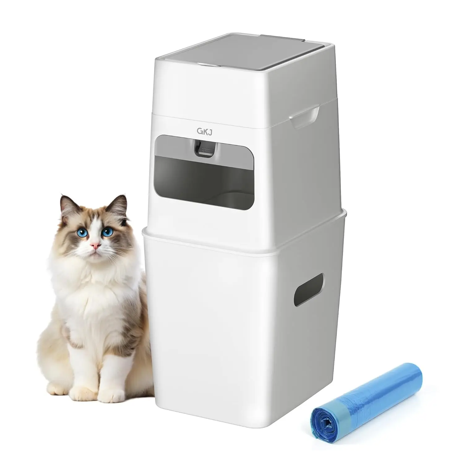 Cat Litter Box Waste Disposal System for Odor Control Trash Can with 16 Easy Tear-Off Bags
Cat Litter Box Waste Disposal System for Odor Control Trash Can with 16 Easy Tear-Off Bags