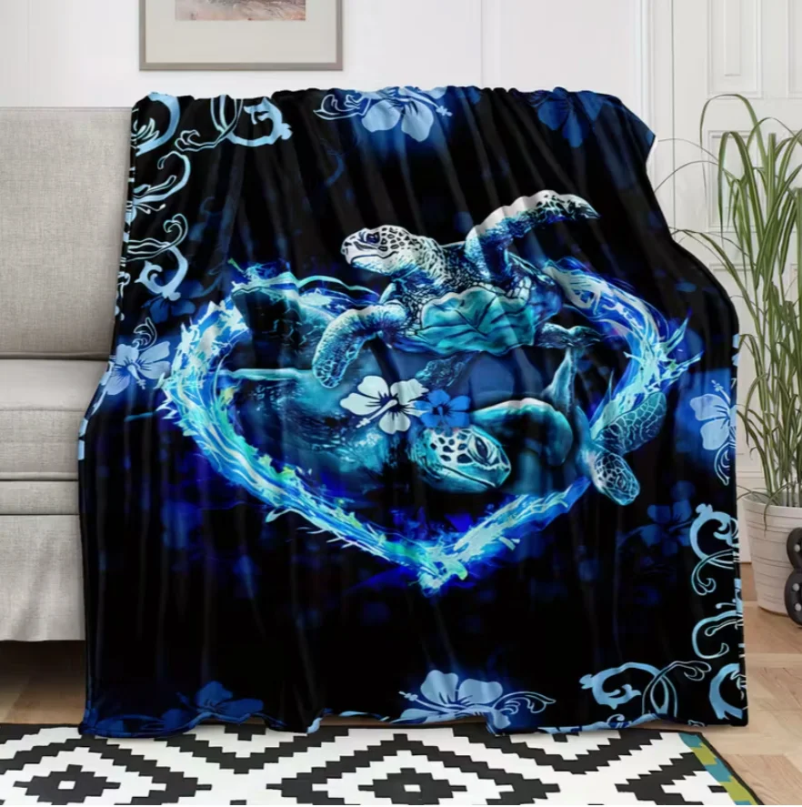 1pc Blue Sea Turtle Throw Blanket Bohemian Animal Cover for Couch Bed Sofa Office Camping Blankets
1pc Blue Sea Turtle Throw Blanket Bohemian Animal Cover for Couch Bed Sofa Office Camping Blankets