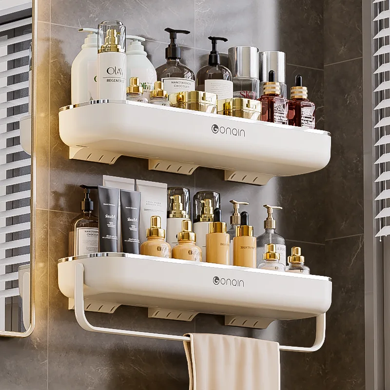 Bathroom Storage Rack Wall-Mounted Washstand Bathroom Storage Rack Punch Towel Rack Kitchen Storage Rack
Bathroom Storage Rack Wall-Mounted Washstand Bathroom Storage Rack Punch Towel Rack Kitchen Storage Rack