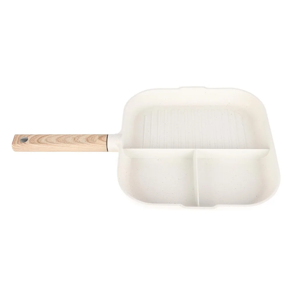 Kitchen Utensils Aluminum Alloy Frying Pan Non Stick 3 in 1 Breakfast Pan Versatile Anti-Scald Handle Egg Skillet Stove Tops
Kitchen Utensils Aluminum Alloy Frying Pan Non Stick 3 in 1 Breakfast Pan Versatile Anti-Scald Handle Egg Skillet Stove Tops