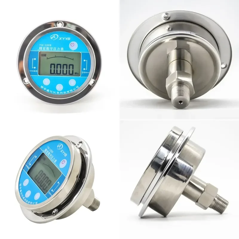Factory Stainless Steel 0.05% FS Axial Calibration Digital Pressure Gauge High Precision Industrial Measuring Tool
Factory Stainless Steel 0.05% FS Axial Calibration Digital Pressure Gauge High Precision Industrial Measuring Tool