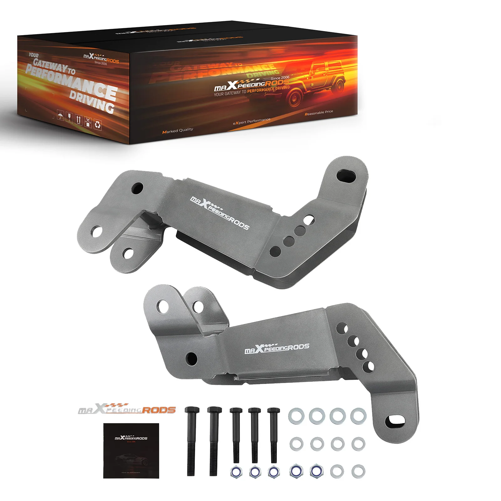 MaXpeedingrods Correction Front Control Arm Bracket 2-4" Lift For Jeep Wrangler JK/JKU 07-18
MaXpeedingrods Correction Front Control Arm Bracket 2-4" Lift For Jeep Wrangler JK/JKU 07-18