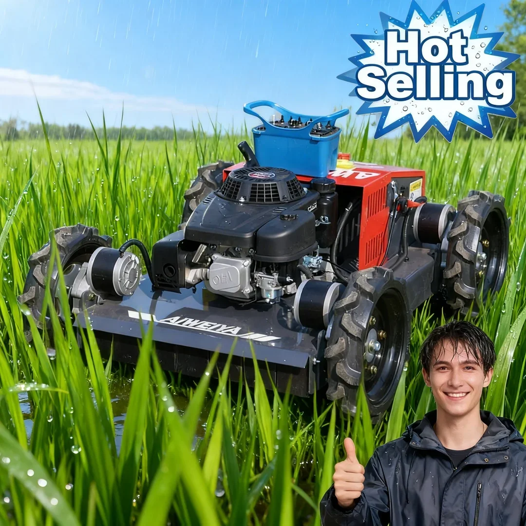 Customized 4WD Small Remote Robot Lawn Mower One-Key Start for Household Garden Park & Commercial Lawn Maintenance
Customized 4WD Small Remote Robot Lawn Mower One-Key Start for Household Garden Park & Commercial Lawn Maintenance