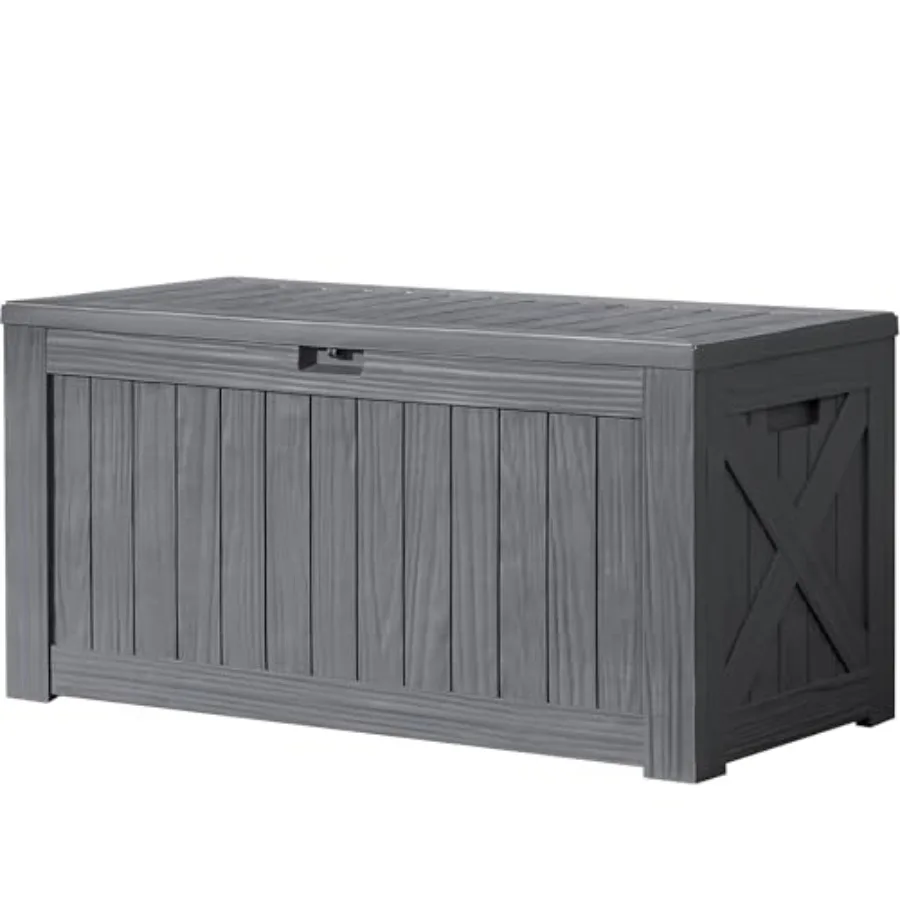 Deck Box Resin Outdoor Storage Box Waterproof for Patio, Large Outdoor Storage Bench Lockable for Outside
Deck Box Resin Outdoor Storage Box Waterproof for Patio, Large Outdoor Storage Bench Lockable for Outside