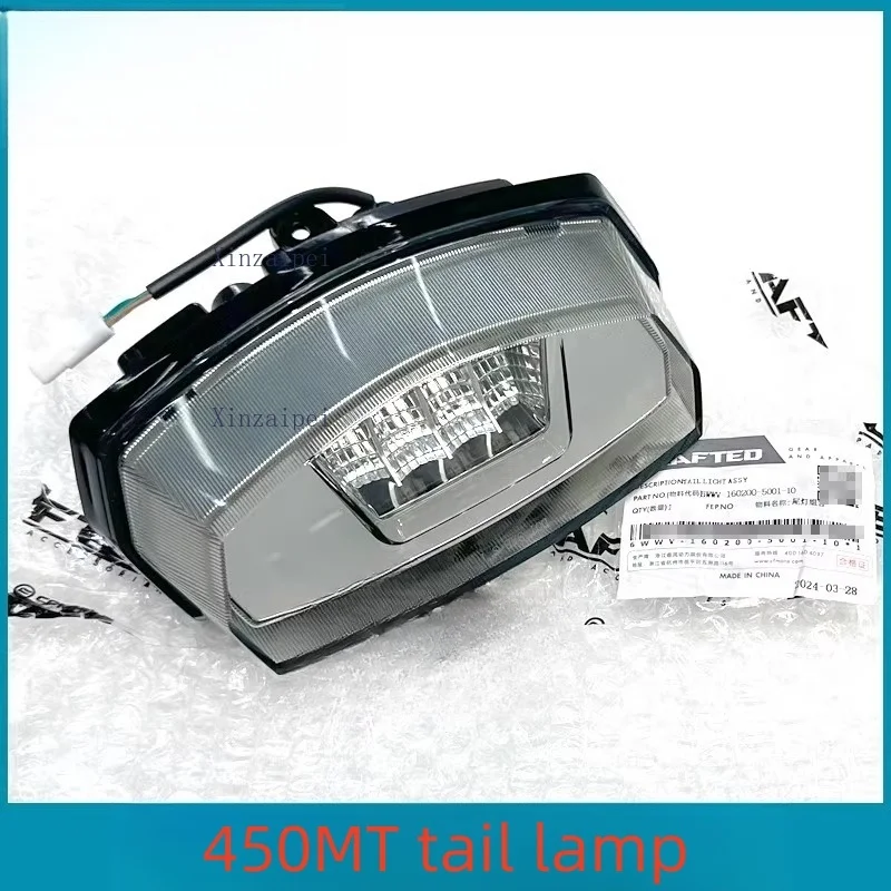 For CFMOTO 450MT Tail Lamp 450 MT Motorcycle Original Parts CF400-8 Rear Taillight Assembly Rear Brake Light
For CFMOTO 450MT Tail Lamp 450 MT Motorcycle Original Parts CF400-8 Rear Taillight Assembly Rear Brake Light