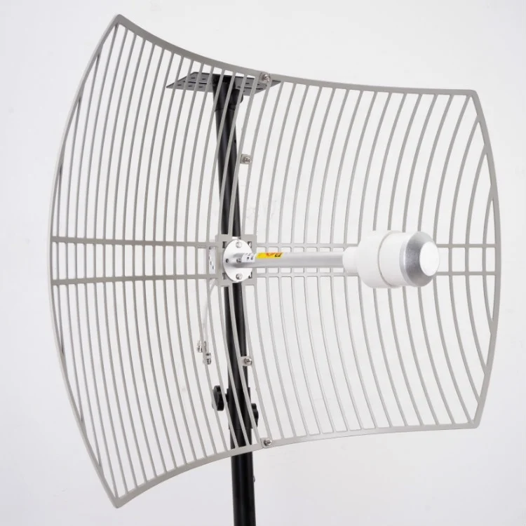 Wifi signal amplifier antenna outdoor 4g antenna1710-3800MHz 24dbi dual polarization grid parabolic antenna
Wifi signal amplifier antenna outdoor 4g antenna1710-3800MHz 24dbi dual polarization grid parabolic antenna