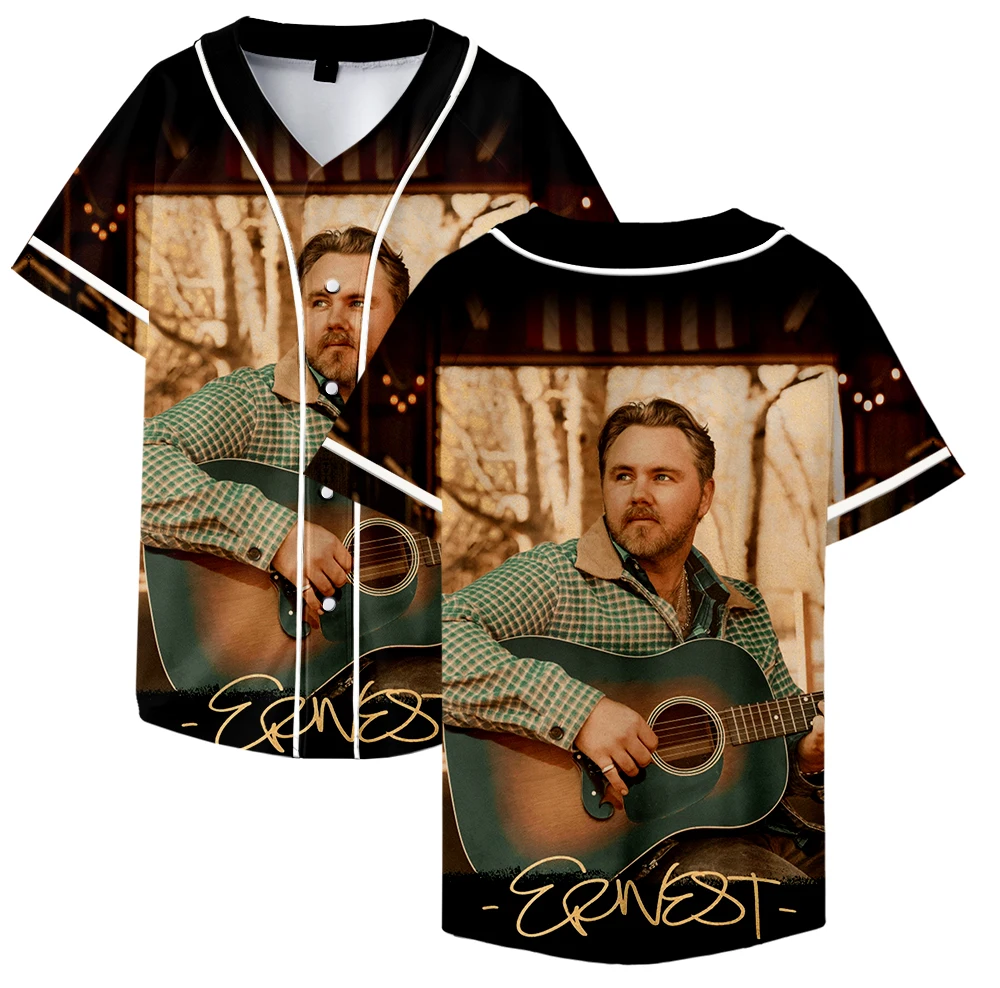 ERNEST Merch, бейсбольная Джерси для мужчин и женщин, Повседневная Уличная одежда, бейсбольная форма с тонкими пуговицами
ERNEST Merch, бейсбольная Джерси для мужчин и женщин, Повседневная Уличная одежда, бейсбольная форма с тонкими пуговицами