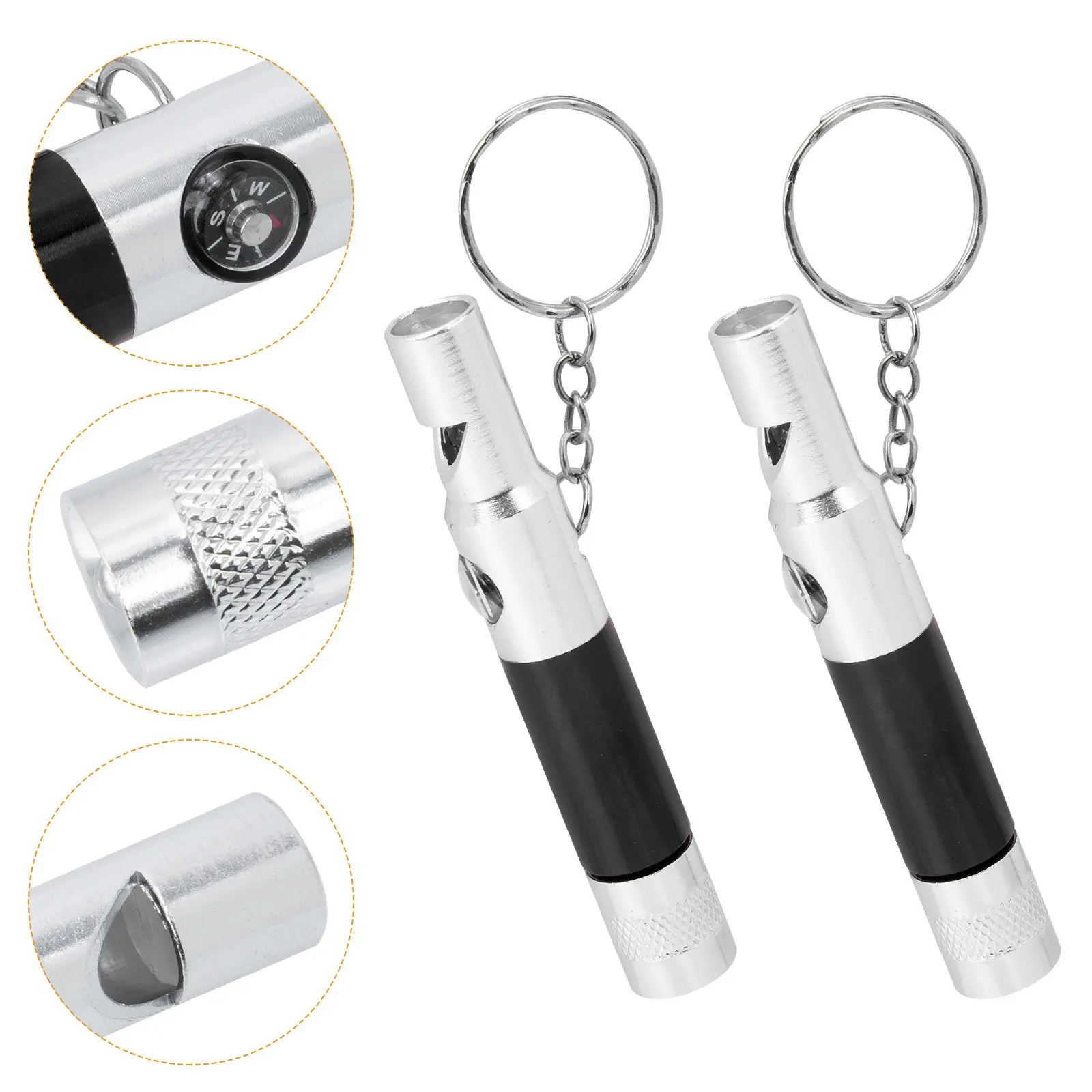 2Pcs Survival Whistles Compass Flashlight Multifunctional Emergency Hiking Camping Outdoor Safety Survival Equipment
2Pcs Survival Whistles Compass Flashlight Multifunctional Emergency Hiking Camping Outdoor Safety Survival Equipment