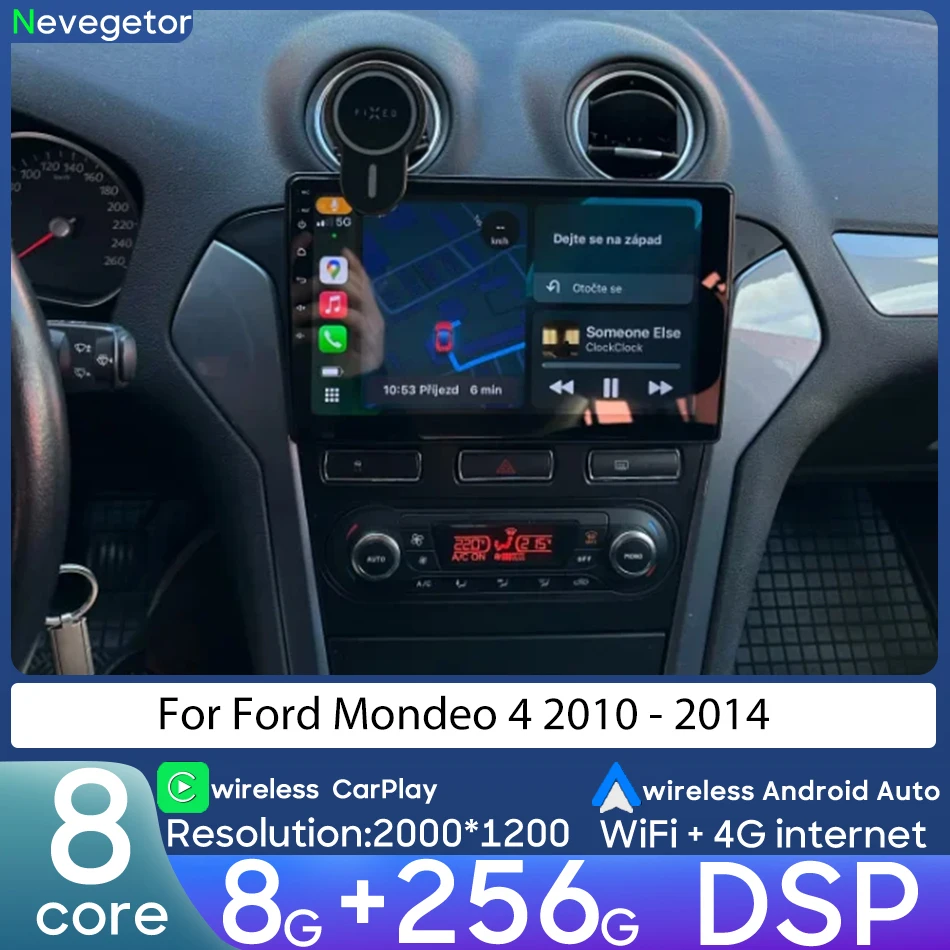 Для Ford Mondeo 4 2010-2014 автомобильный интеллектуальный мультимедийный плеер навигация Android радио видеоплеер стерео CarPlay авто
Для Ford Mondeo 4 2010-2014 автомобильный интеллектуальный мультимедийный плеер навигация Android радио видеоплеер стерео CarPlay авто