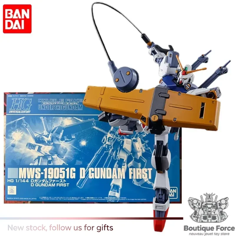 BANDAI PB Limited HGUC 1/144 MWS-19051G D Gundam First Assembly Model Anime Action Figure Model Collection Toy
BANDAI PB Limited HGUC 1/144 MWS-19051G D Gundam First Assembly Model Anime Action Figure Model Collection Toy