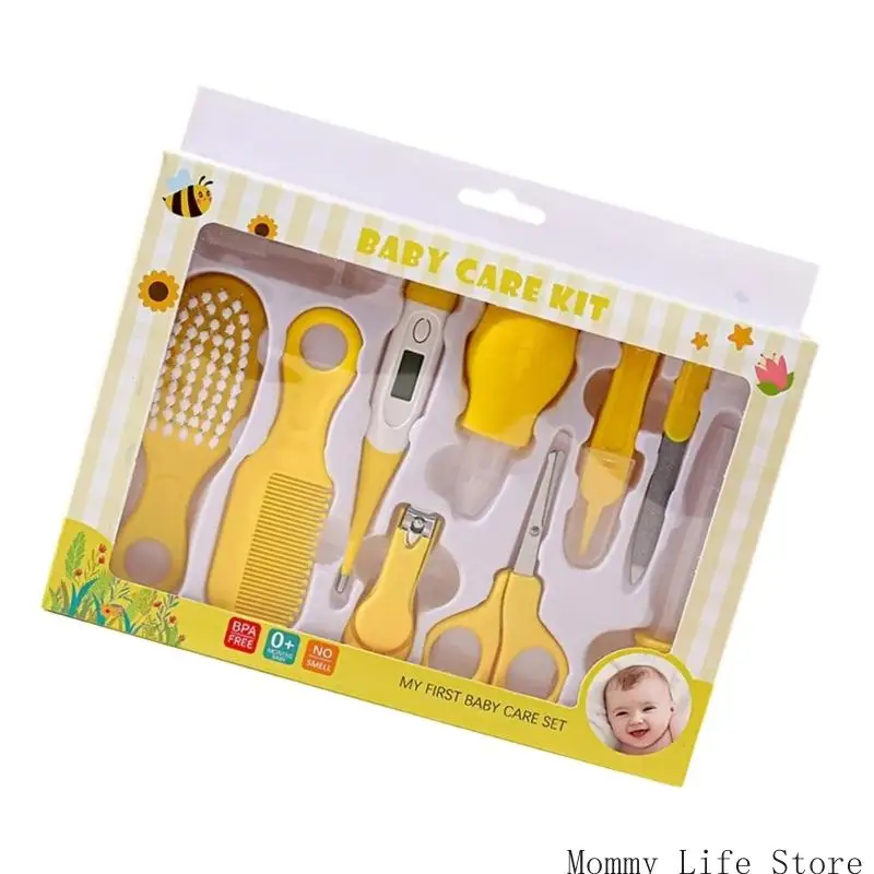 Complete Infant Grooming and Health Feature Nails Trimmer, Gas Relief Tube, and Comb Brush for New Parents
Complete Infant Grooming and Health Feature Nails Trimmer, Gas Relief Tube, and Comb Brush for New Parents