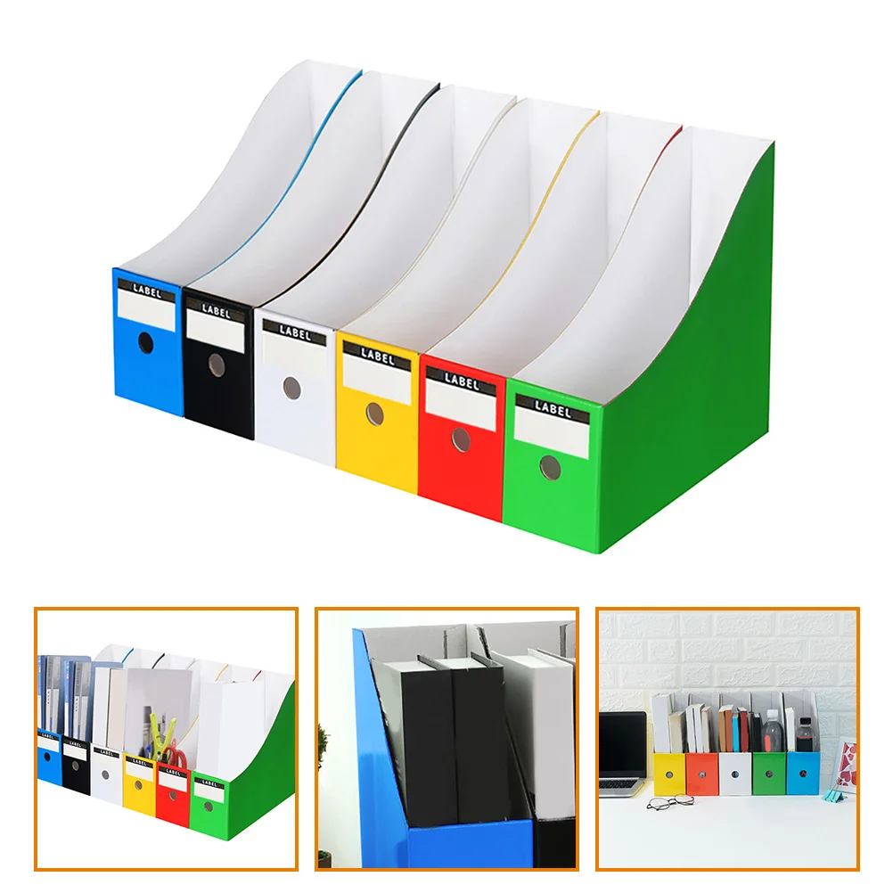 6 Pcs Boxes File Office Supplies Storage Holder Bins Paper Organization Student Use
6 Pcs Boxes File Office Supplies Storage Holder Bins Paper Organization Student Use